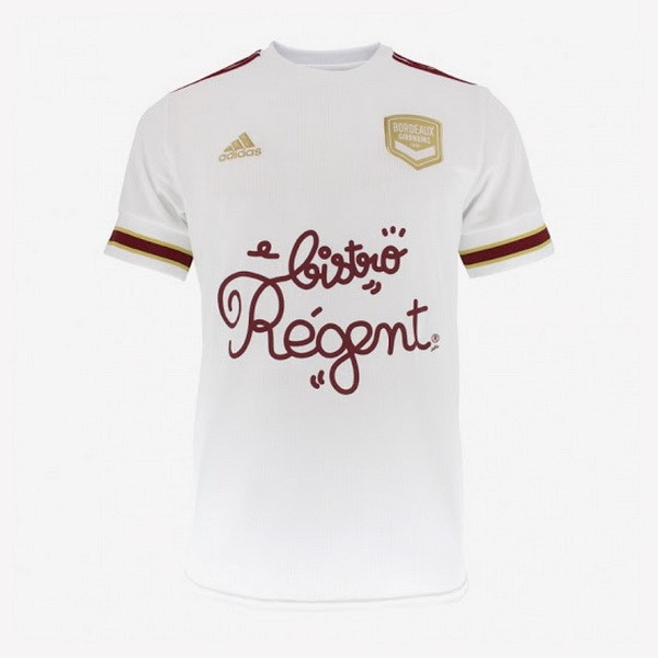 Tailandia Camiseta Bordeaux 2ª 2020 2021 Blanco